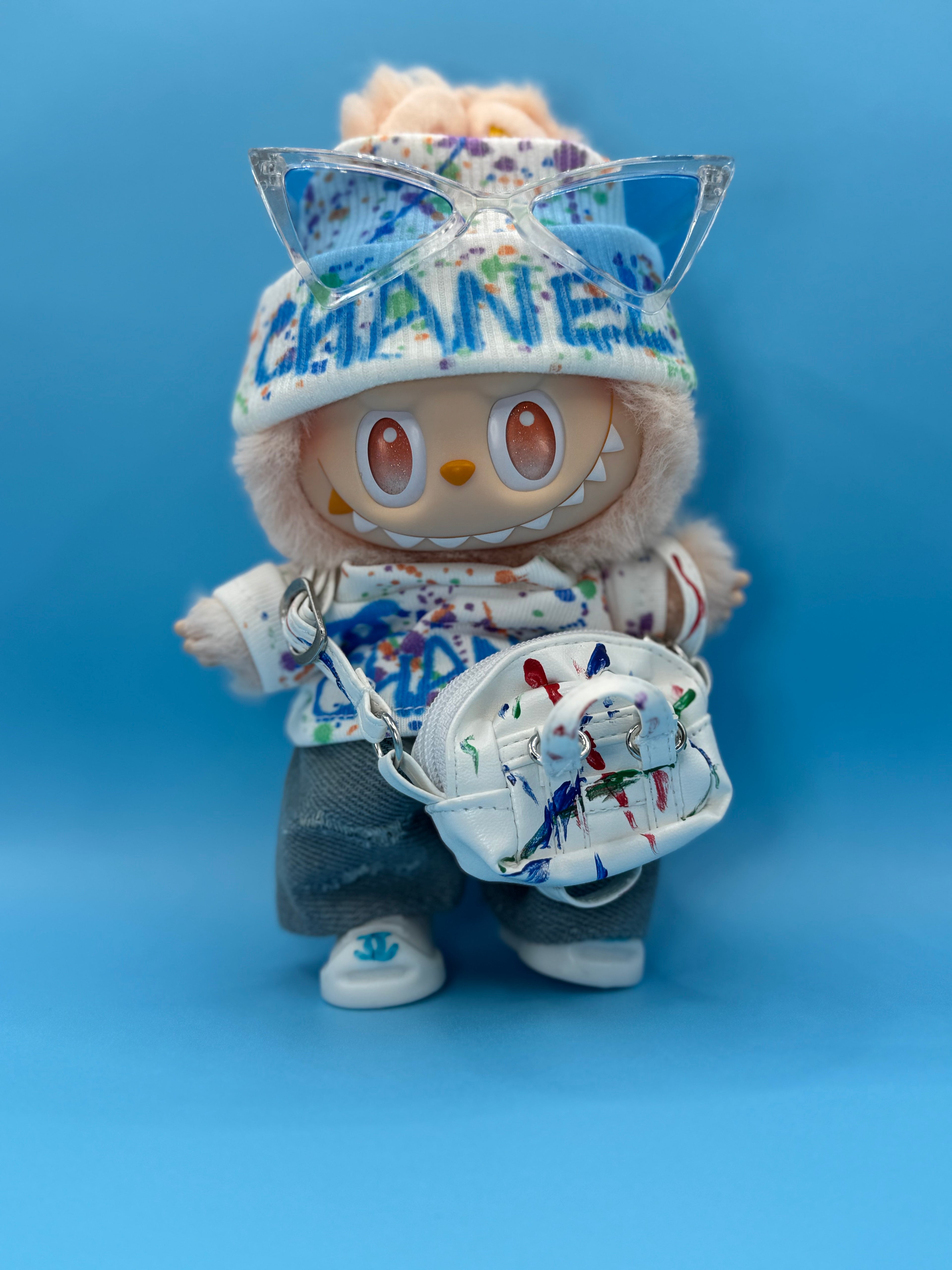 Multi color Trendy Labubu Outfit (DOLL NOT INCLUDED)