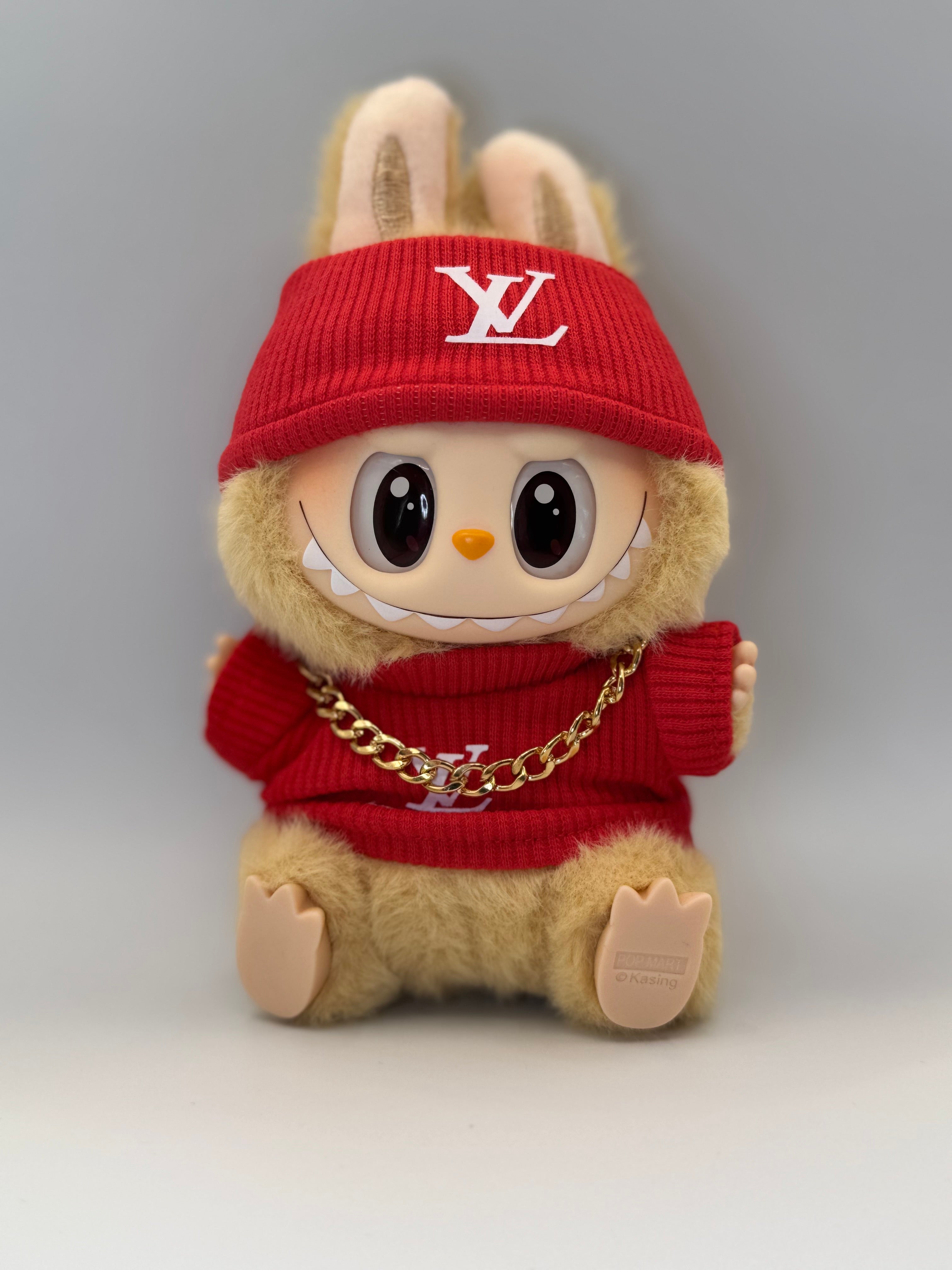 "I'm in love with LV" Shirt and Beanie set (Doll not included)