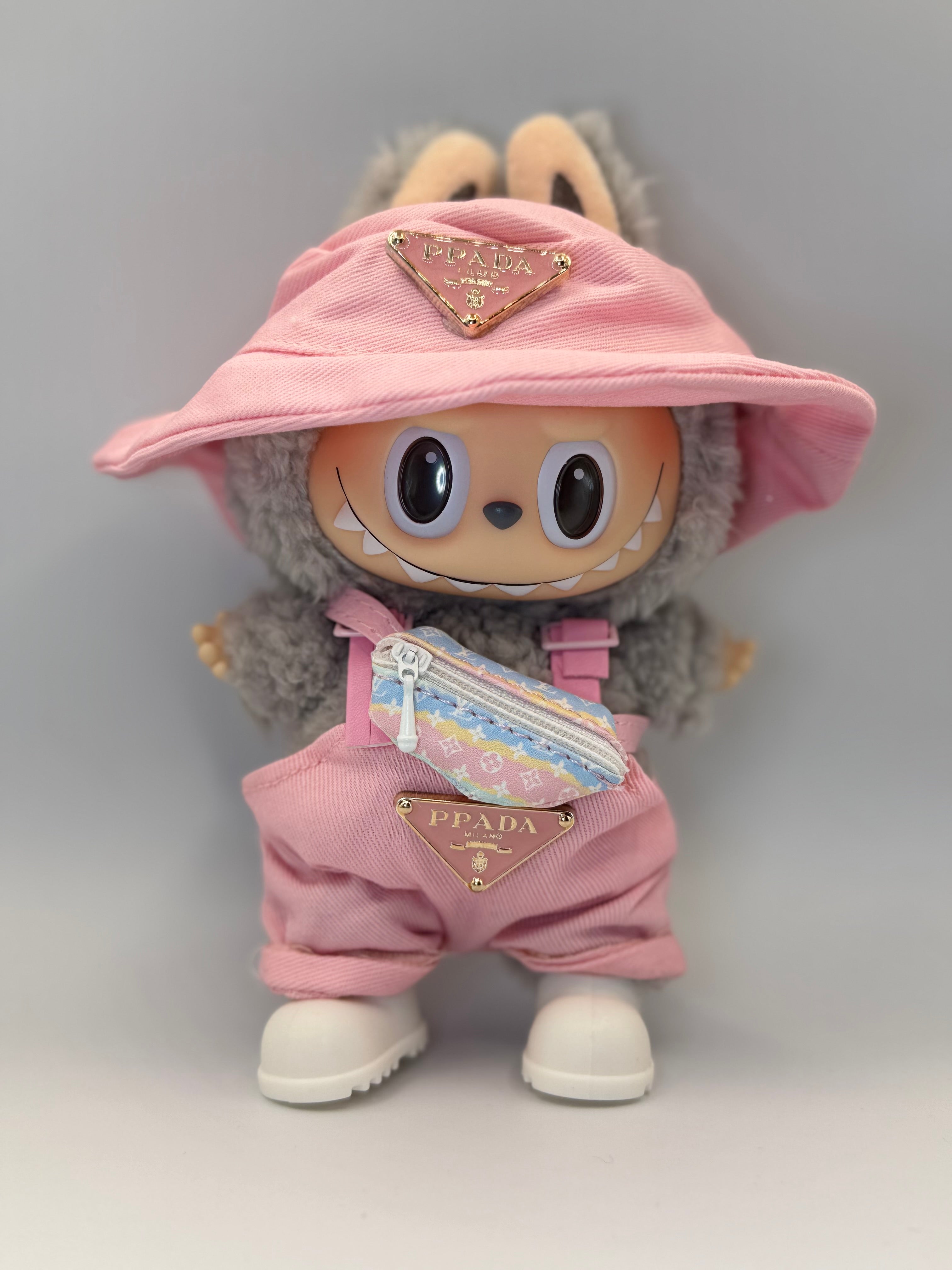 "Buy me Prada" Overall set (Doll not included)