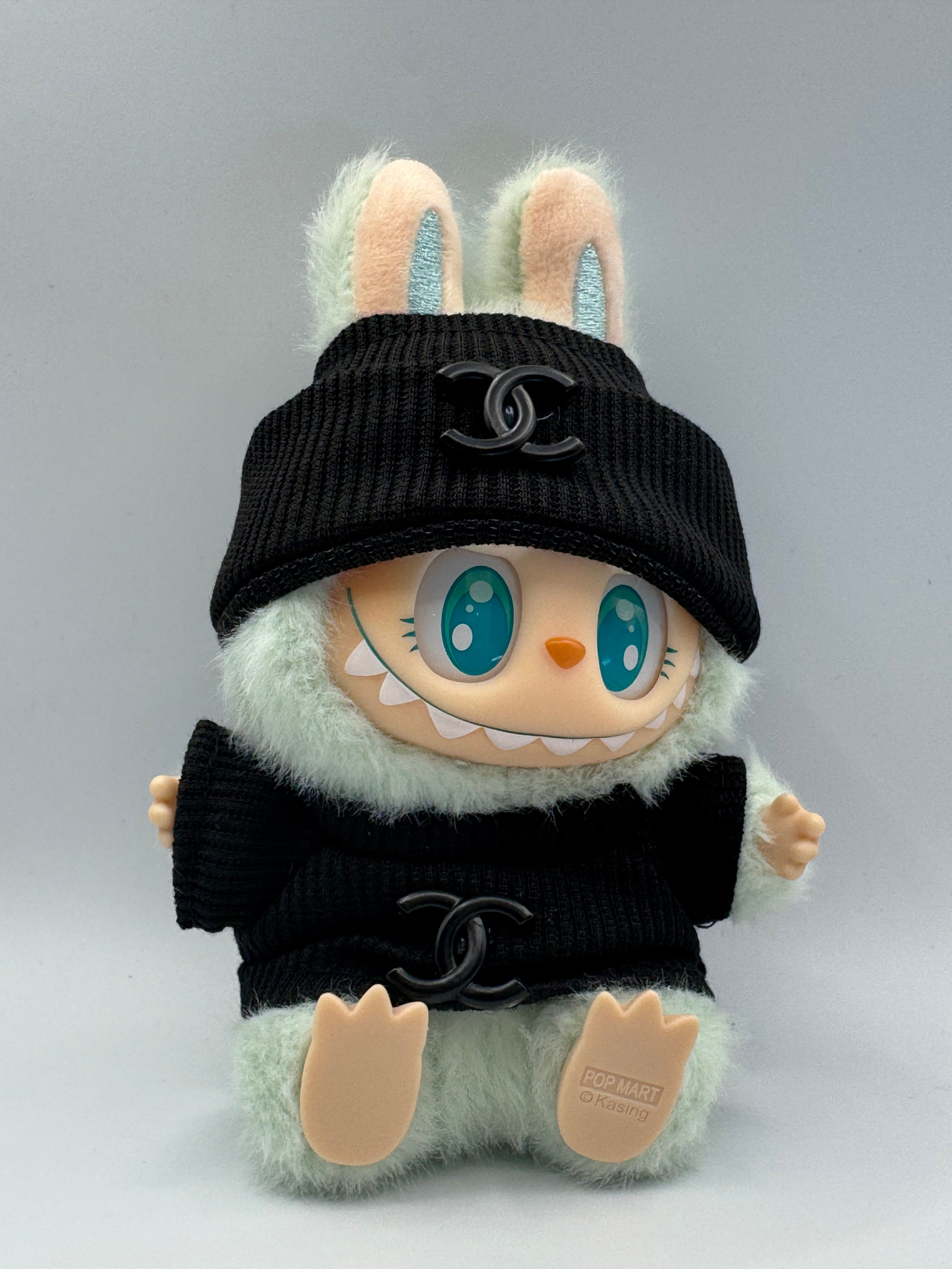 "Buy me Chanel" Beanie and shirt set (Doll not included)