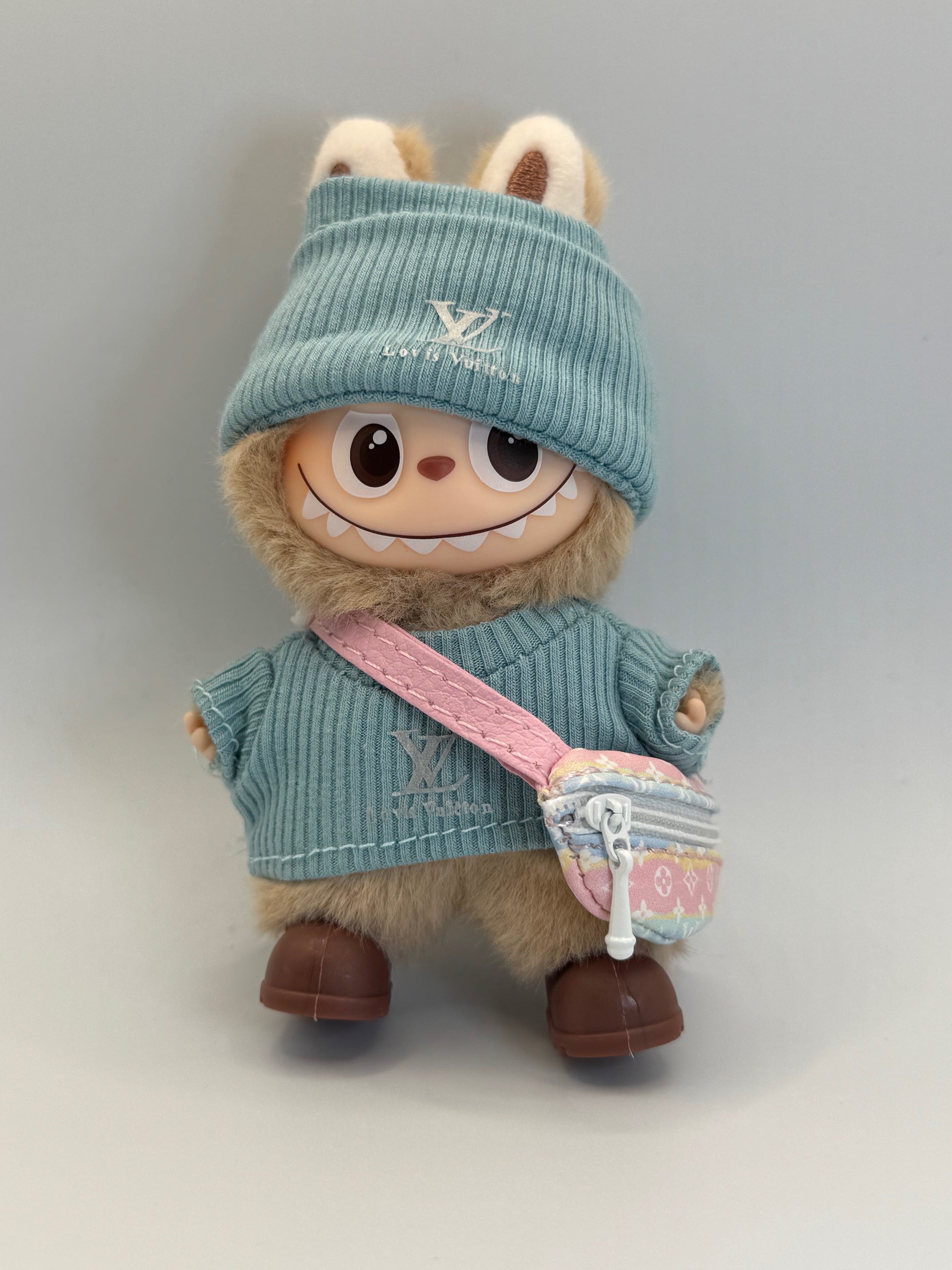 Laced in LV, fits PFL V4 Labubu  (Doll not included)