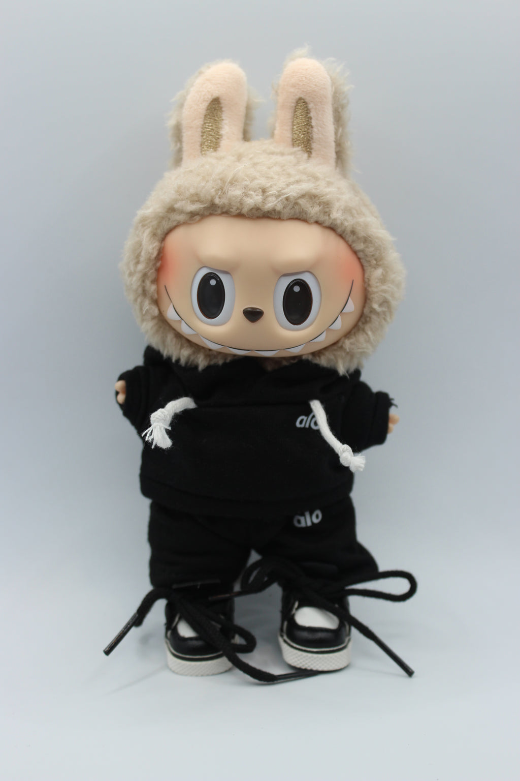 "Alo" inspired sweatsuit fits version 1-3 Labubu Doll (Doll not included)