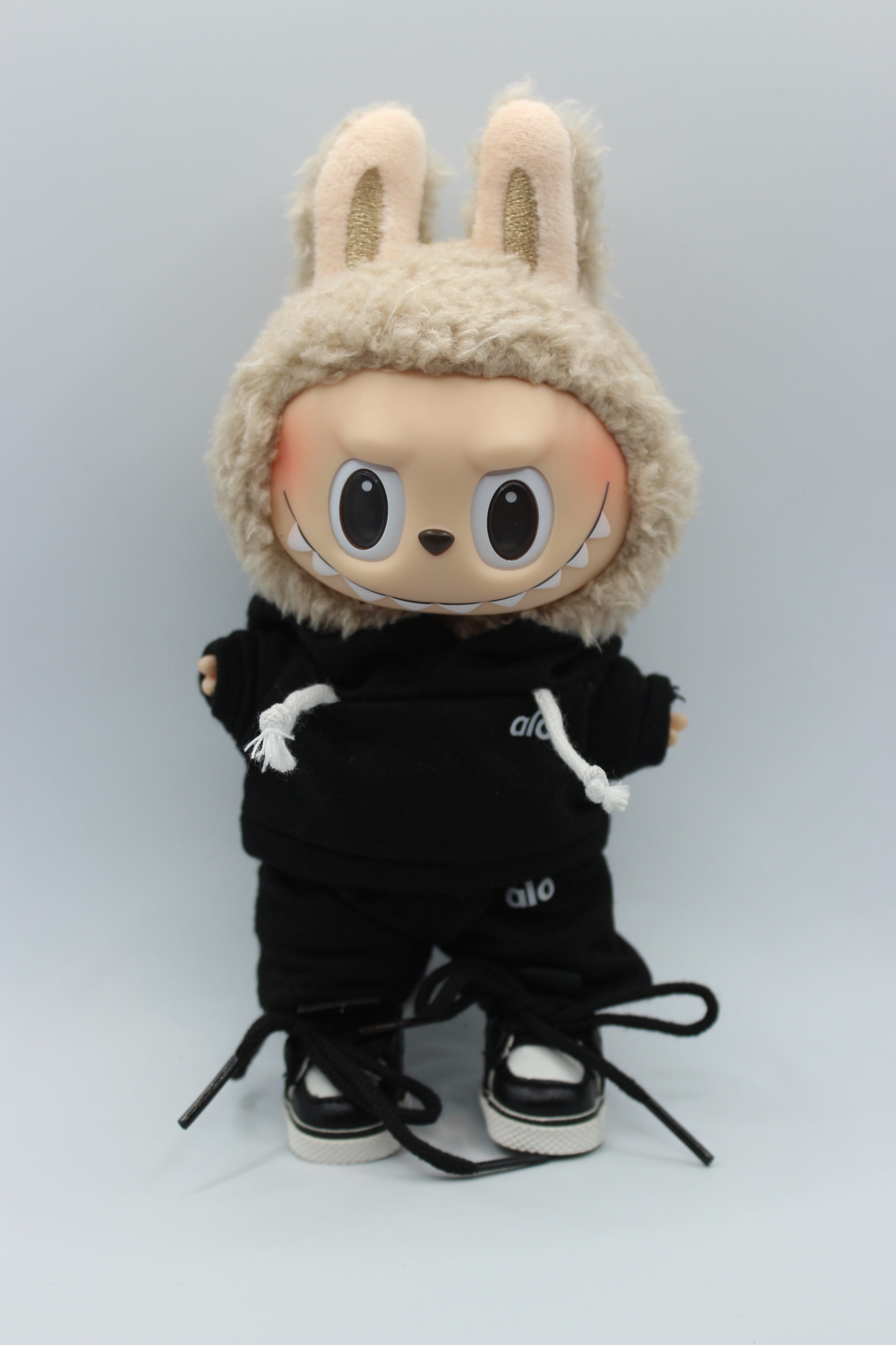 "Alo" inspired sweatsuit fits version 1-3 Labubu Doll (Doll not included)